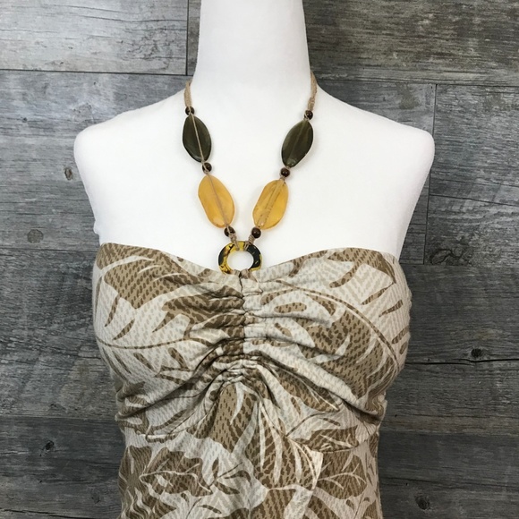 Tommy Bahama Aloha Tropical Halter Top - Picture 2 of 5